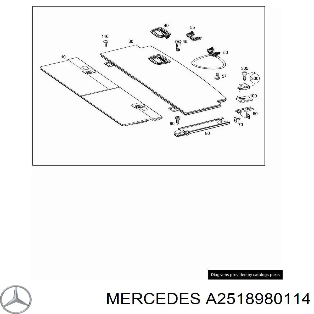  Mercedes A2518980114 precio, desde 26,98 EUR