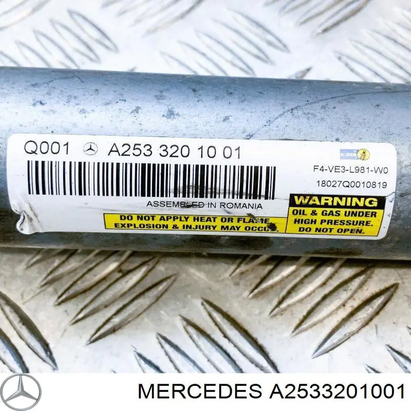 Amortiguador trasero A2533201001 Mercedes