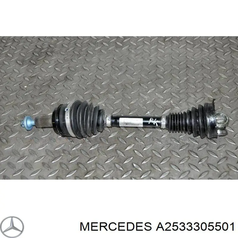 A2533305501 Mercedes Semieje delantero izquierdo