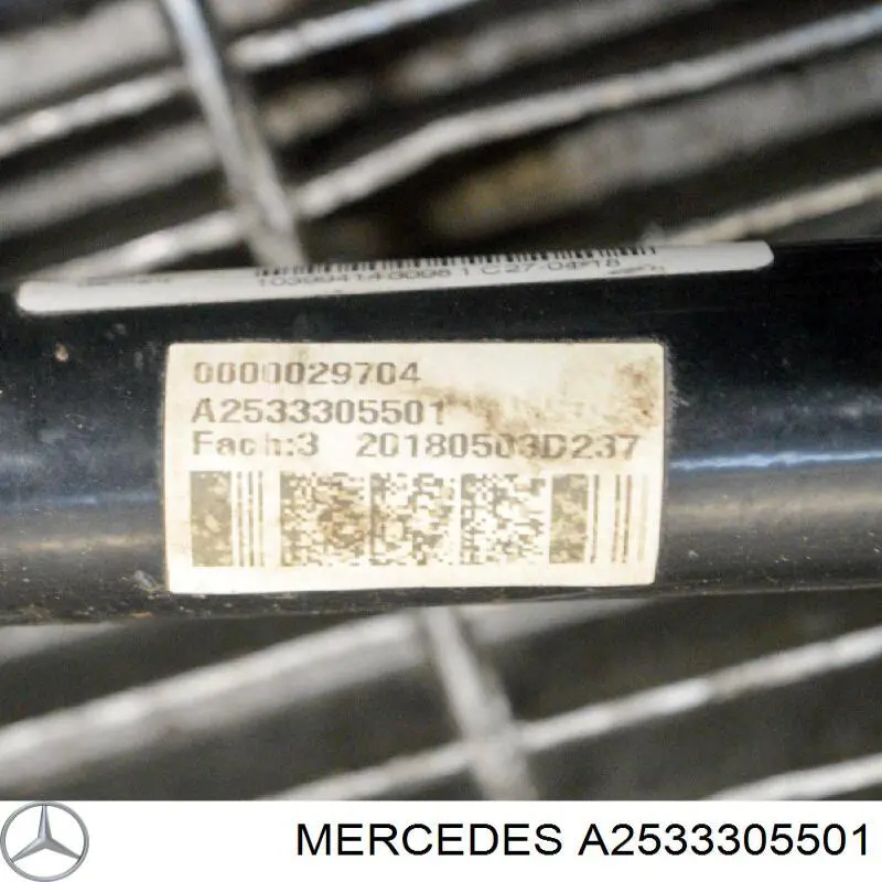 Semieje delantero izquierdo Mercedes A2533305501 precio, desde 116,78 EUR