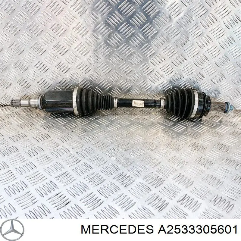 Semieje delantero derecho A2533305601 Mercedes