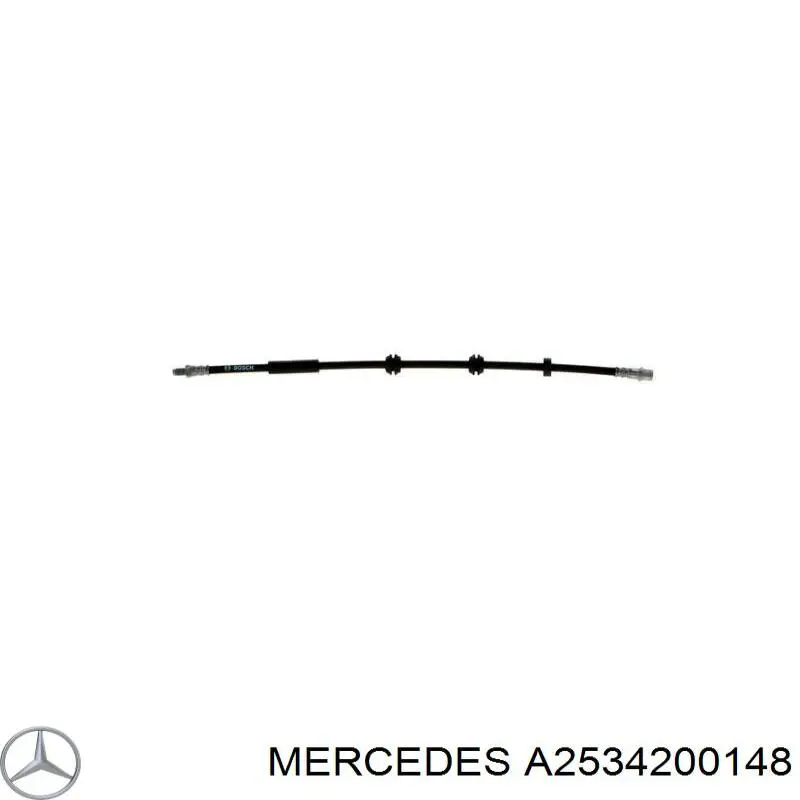 Tubo flexible de frenos delantero Mercedes A2534200148