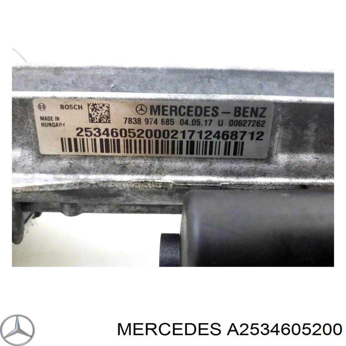A2534605200 Mercedes Cremallera caja de direccion