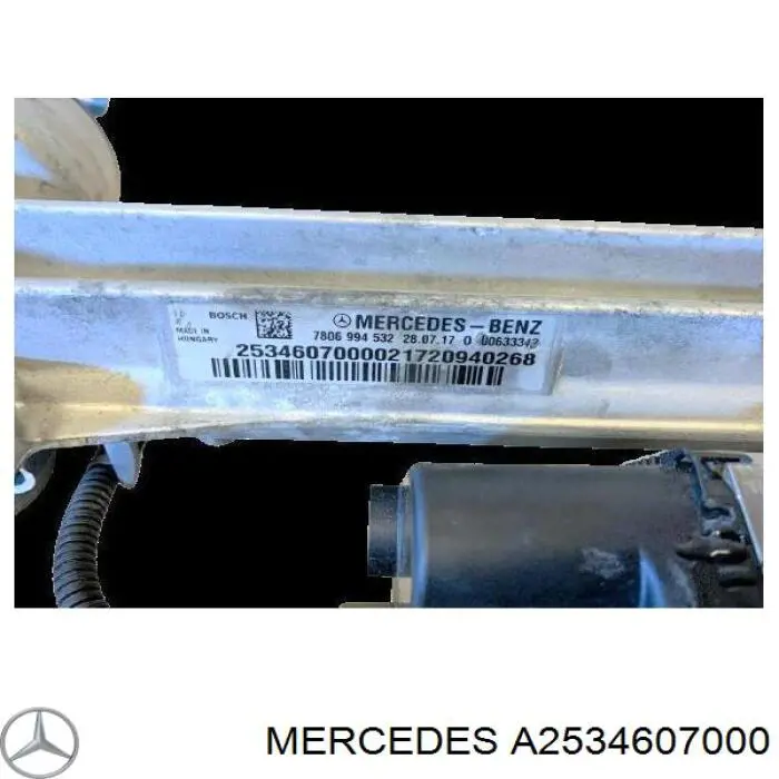 Comprar A2534607000 Mercedes Cremallera