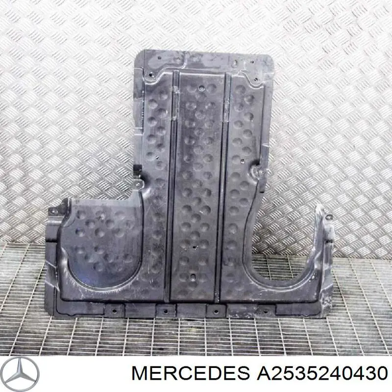 Protección trasera del motor A2535240430 Mercedes
