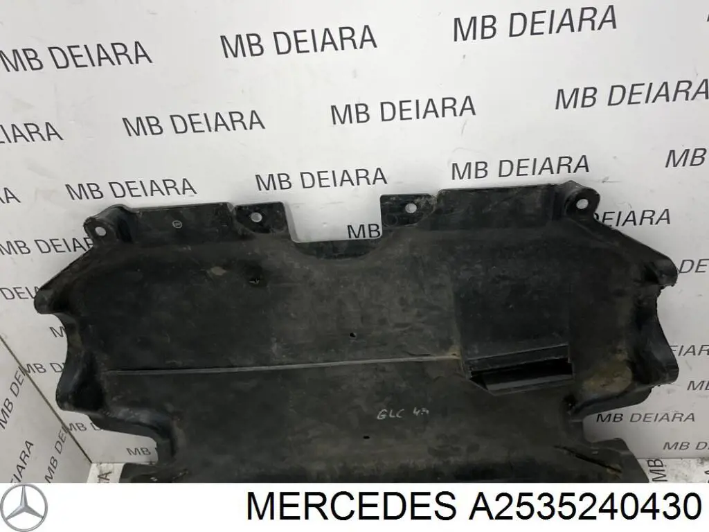 Protección trasera del motor Mercedes A2535240430 precio, desde 32,88 EUR