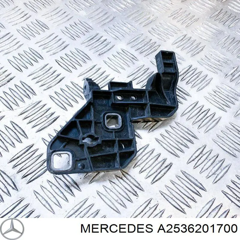 2536201700 Mercedes soporte, faro principal delantero izquierdo