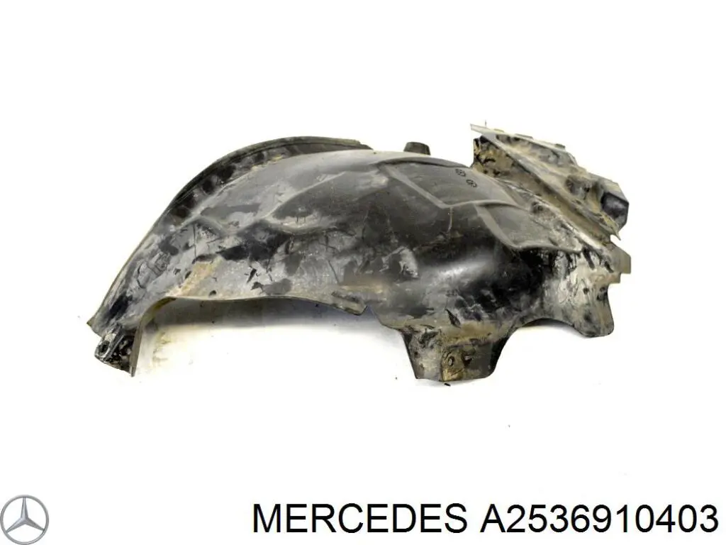 Guardabarros interior trasero derecho del guardafango delantero Mercedes A2536910403 precio, desde 30,29 EUR