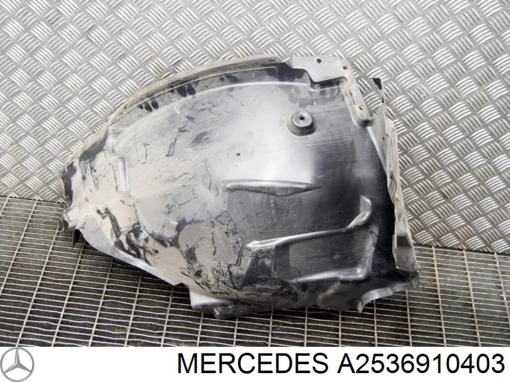Comprar A2536910403 Mercedes Guardabarros interior trasero derecho del guardafango delantero