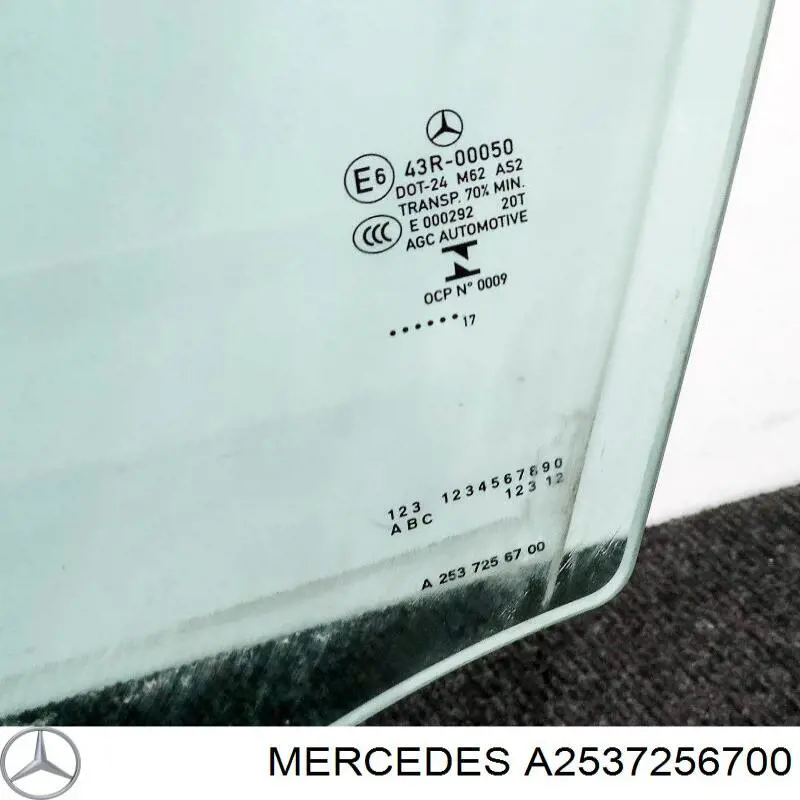 Comprar A2537256700 Mercedes Luna delantera derecha