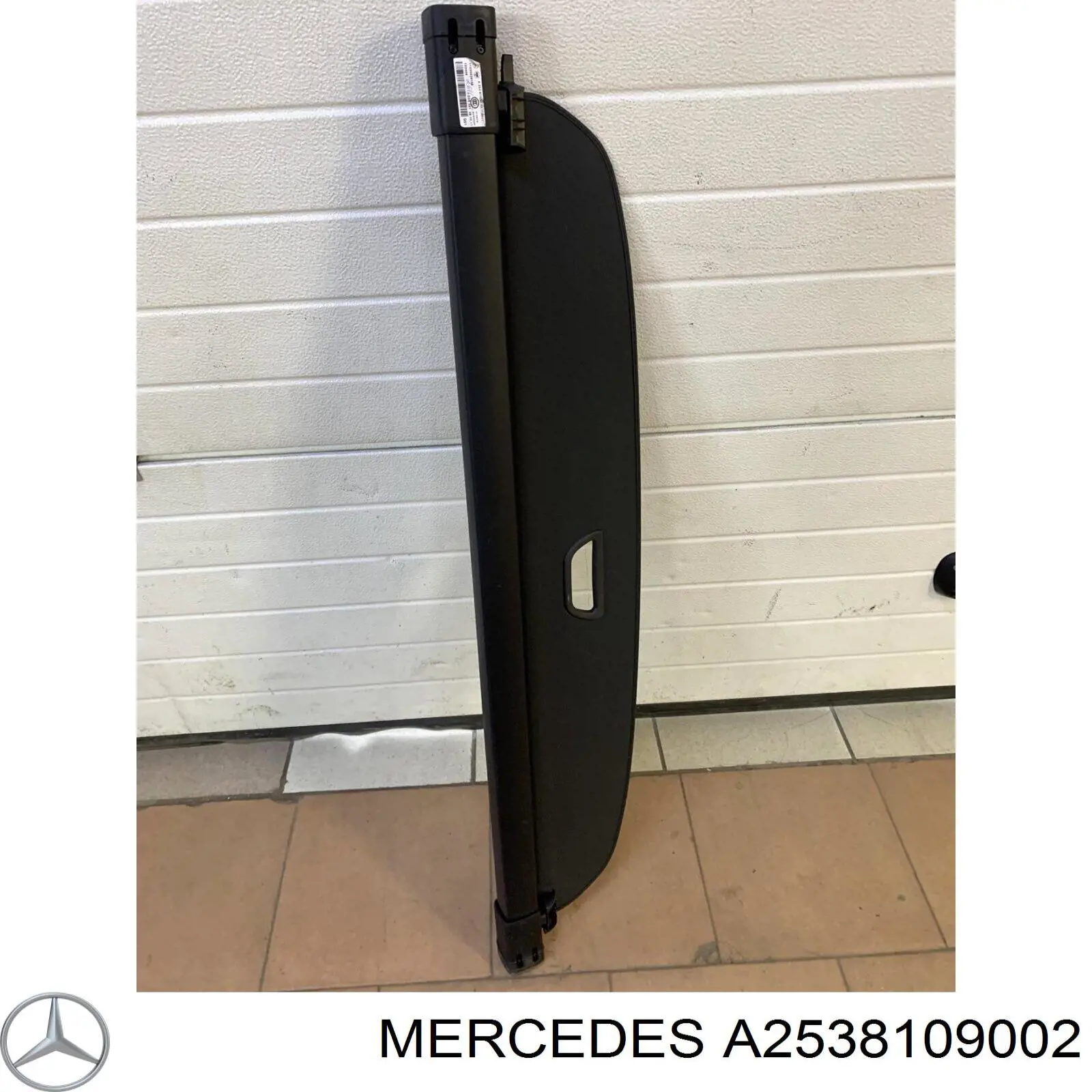 Comprar A2538109002 Mercedes Cortina del compartimento de equipaje