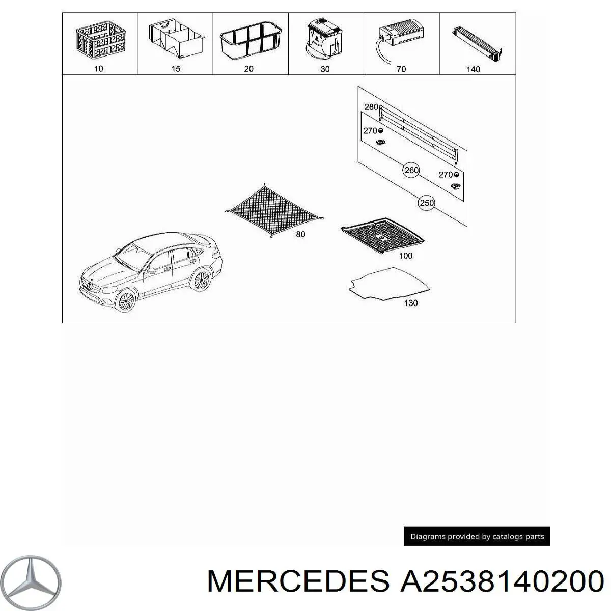 A2538140200 Mercedes 
