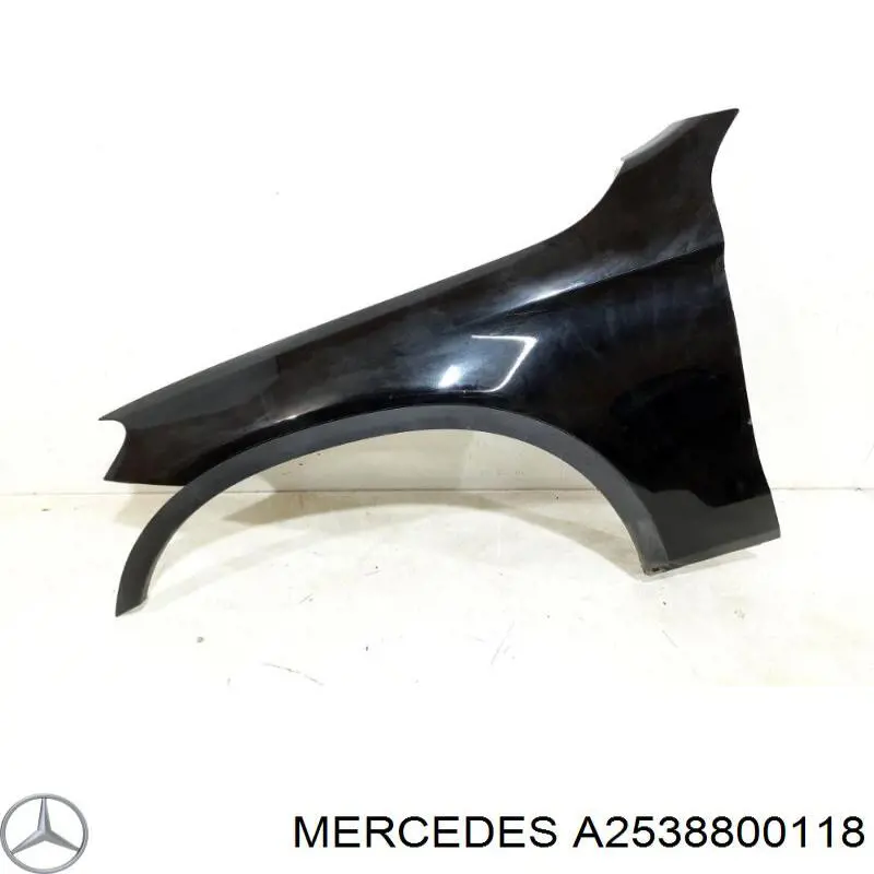 Guardabarros delantero izquierdo para Mercedes GLC (X253)