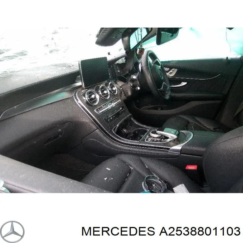 Soporte de parachoques trasero izquierdo A2538801103 Mercedes