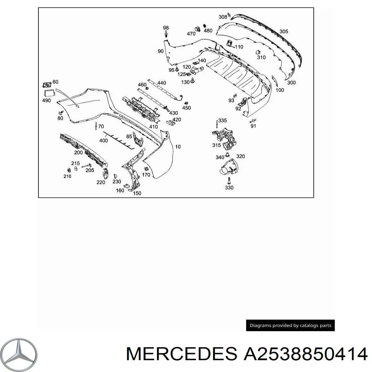 A2538850414 Mercedes