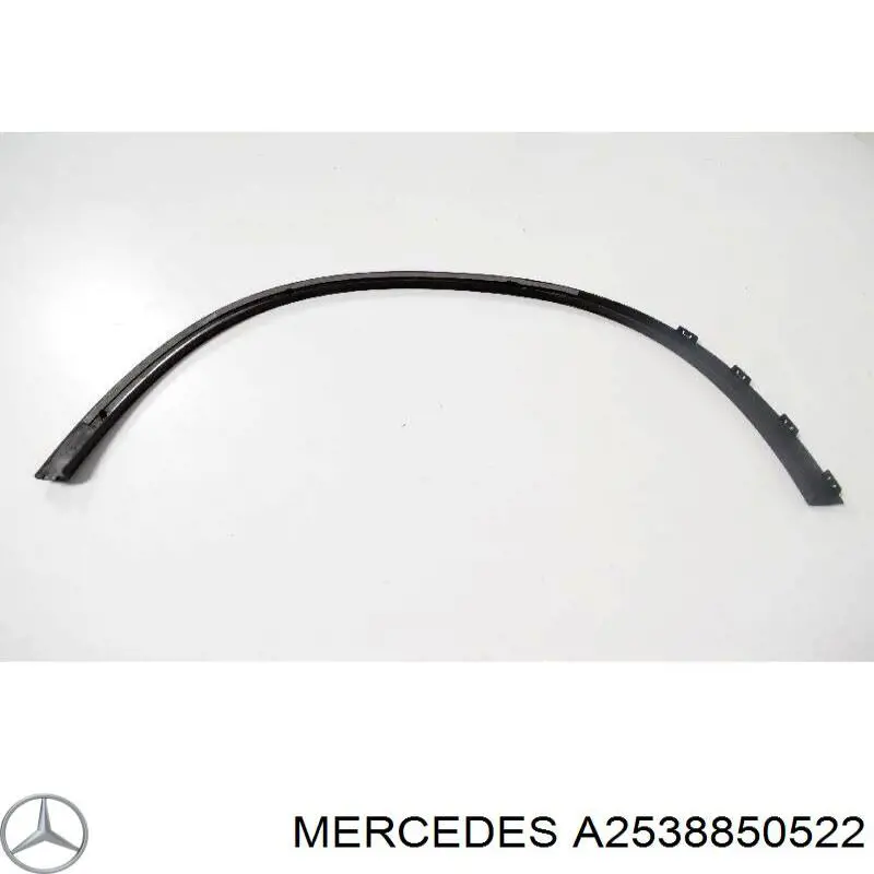 Comprar A2538850522 Mercedes Extensión de la aleta delantera derecha
