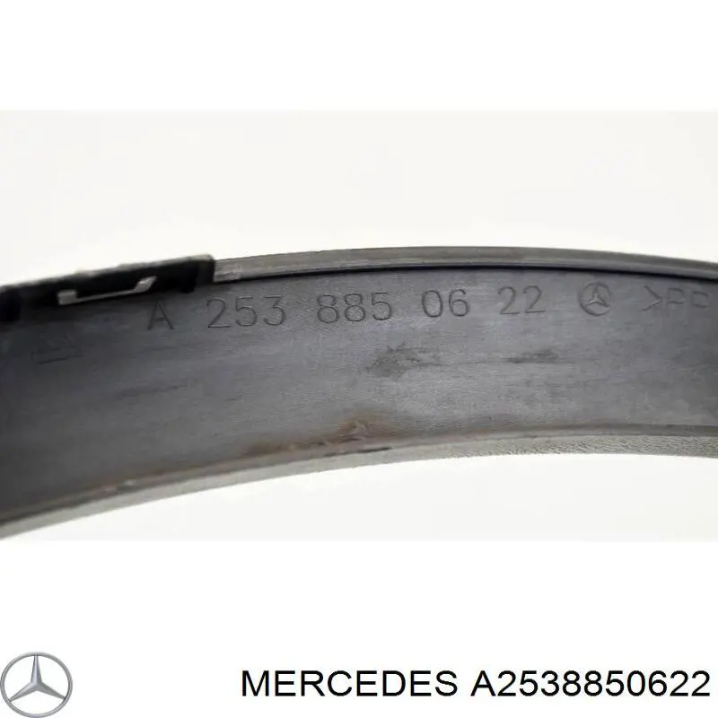 Comprar A2538850622 Mercedes Extensión de la aleta delantera derecha