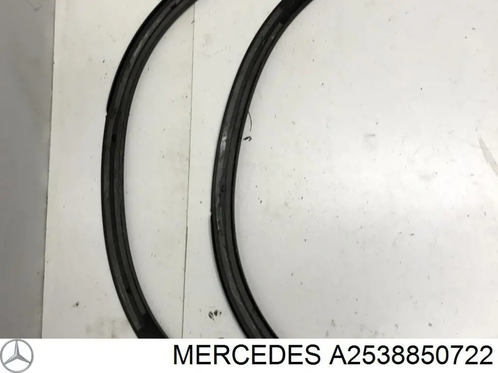 Ensanchamiento, guardabarros trasero izquierdo para Mercedes GLC (C253)