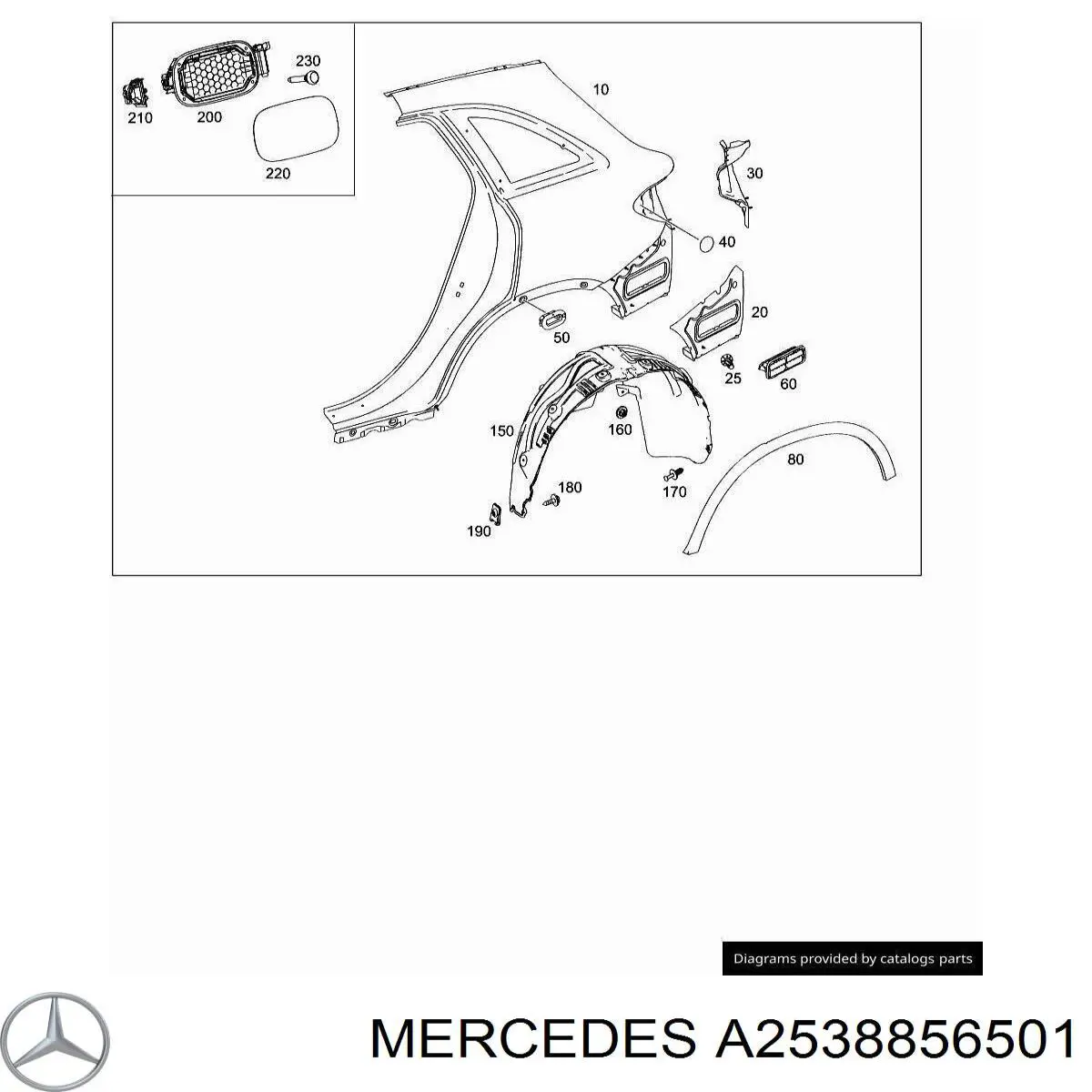 A2538856501 Mercedes