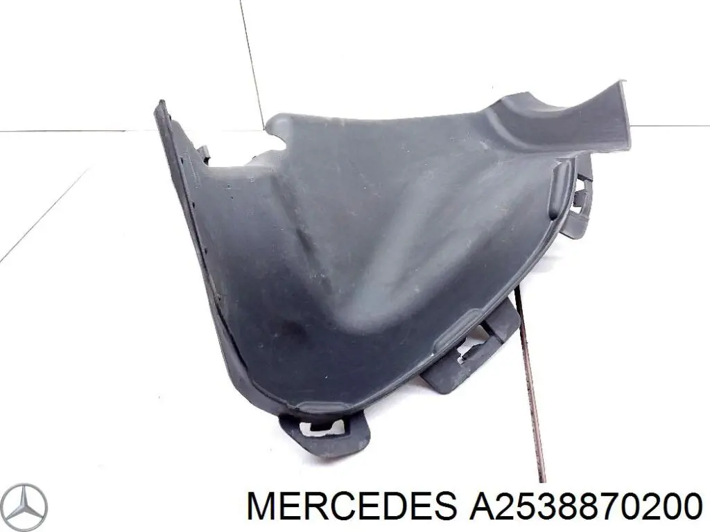 Deflector de aire del radiador Mercedes A2538870200 precio, desde 48,80 EUR