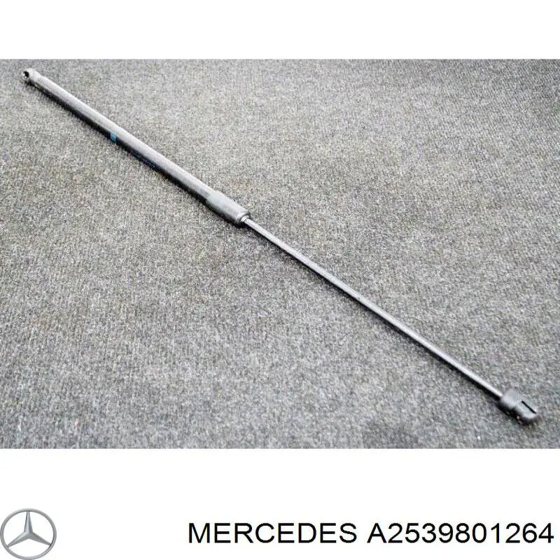 A2539801264 Mercedes Amortiguador de capó derecho