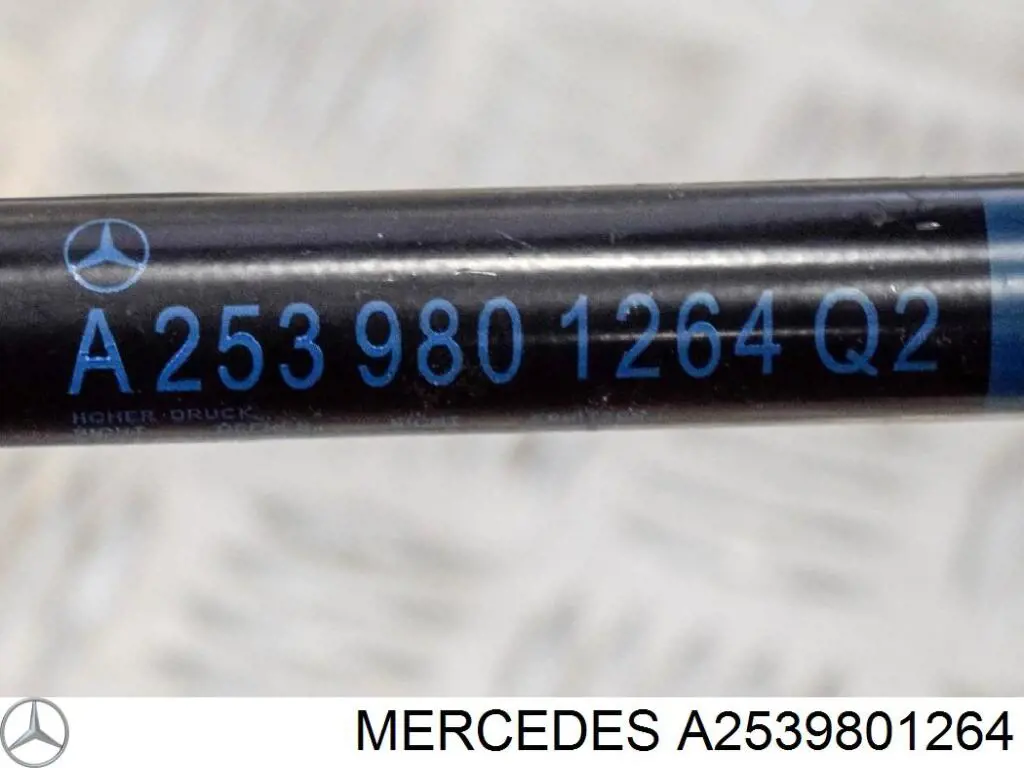 Amortiguador de capó derecho Mercedes A2539801264