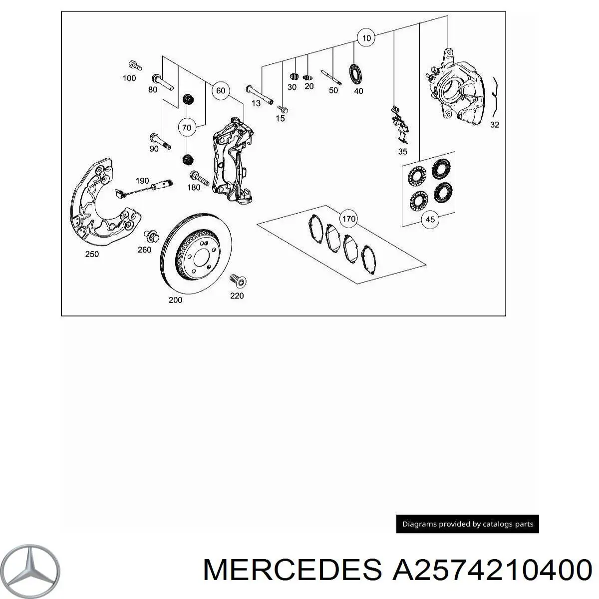 A2574210400 Mercedes