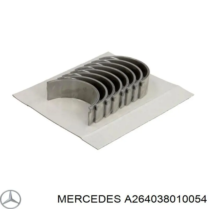 A264038010054 Mercedes Juego de cojinetes de biela, sobremedida (+1,00 mm)
