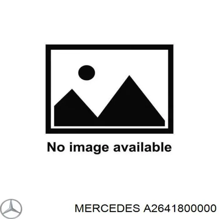 A2641800000 Mercedes Bomba de vacío de frenado