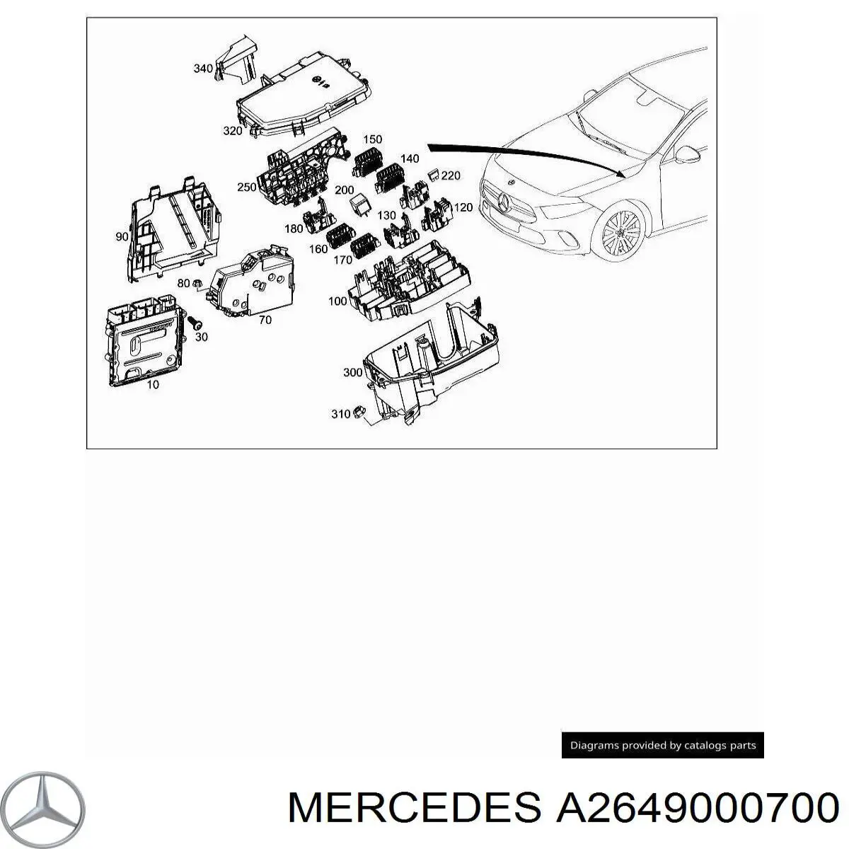 A2649000700 Mercedes