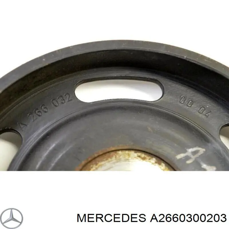 Polea del cigüeñal Mercedes A2660300203 precio, desde 347,70 EUR