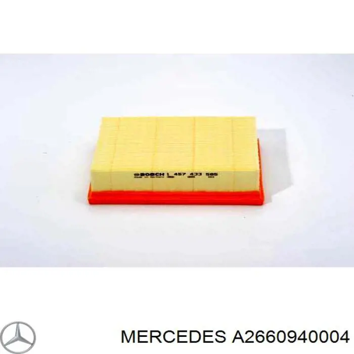A2660940004 Mercedes filtro de aire
