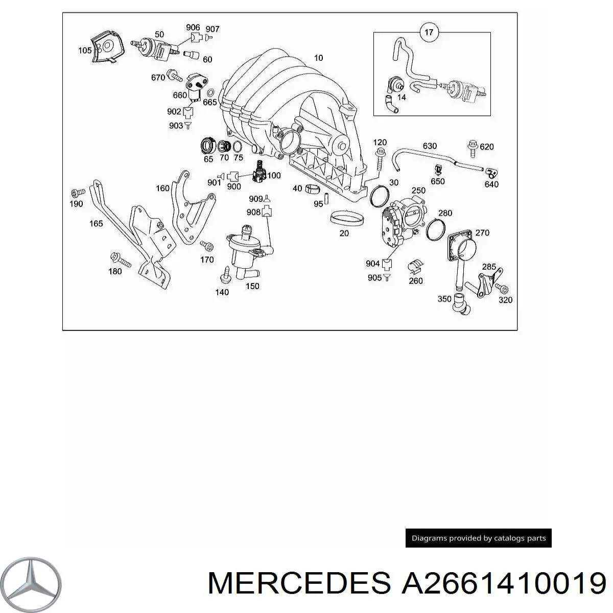 A2661410019 Mercedes 