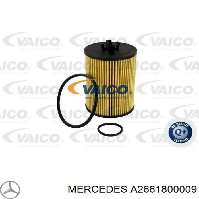 Comprar A2661800009 Mercedes Filtros de aceite