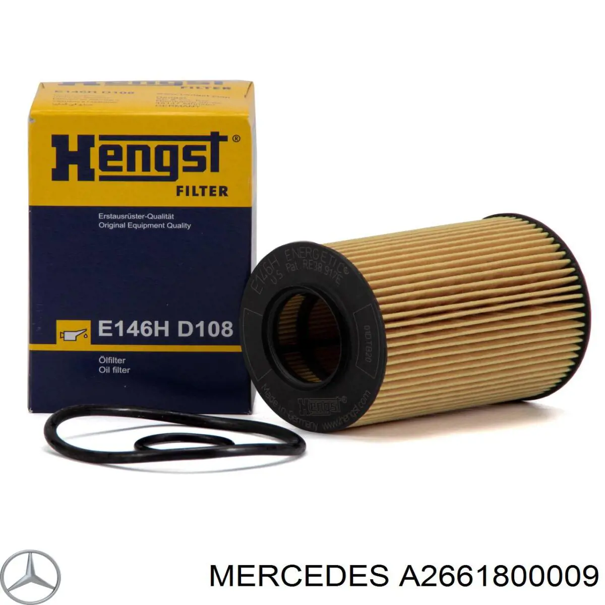 Filtro de aceite MERCEDES A2661800009