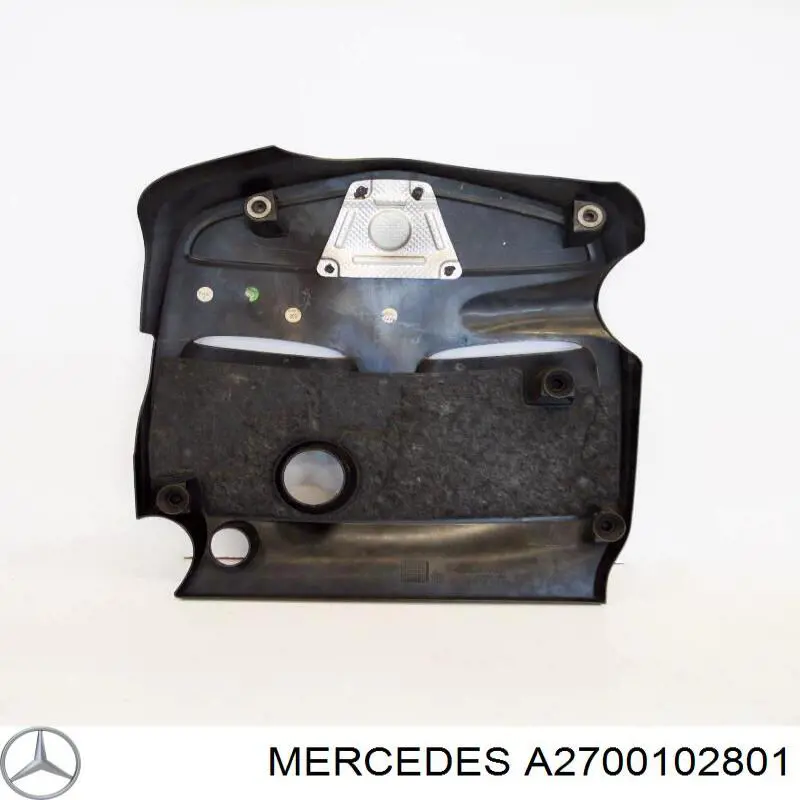 A2700102801 Mercedes cubierta de motor decorativa