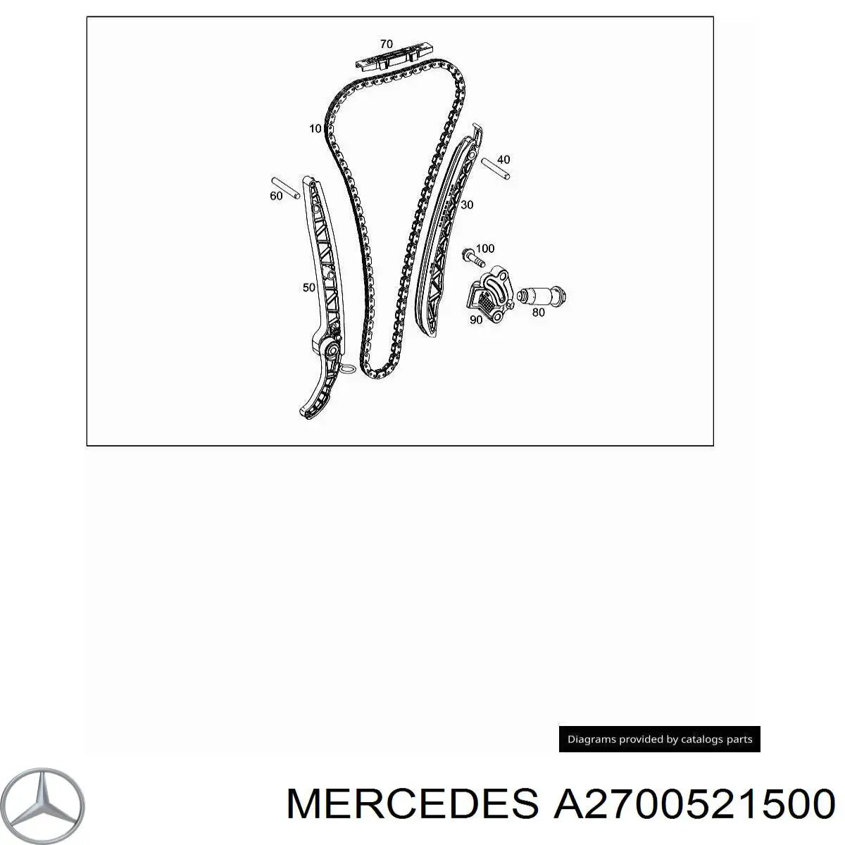  Mercedes A2700521500 precio, desde 3,16 EUR