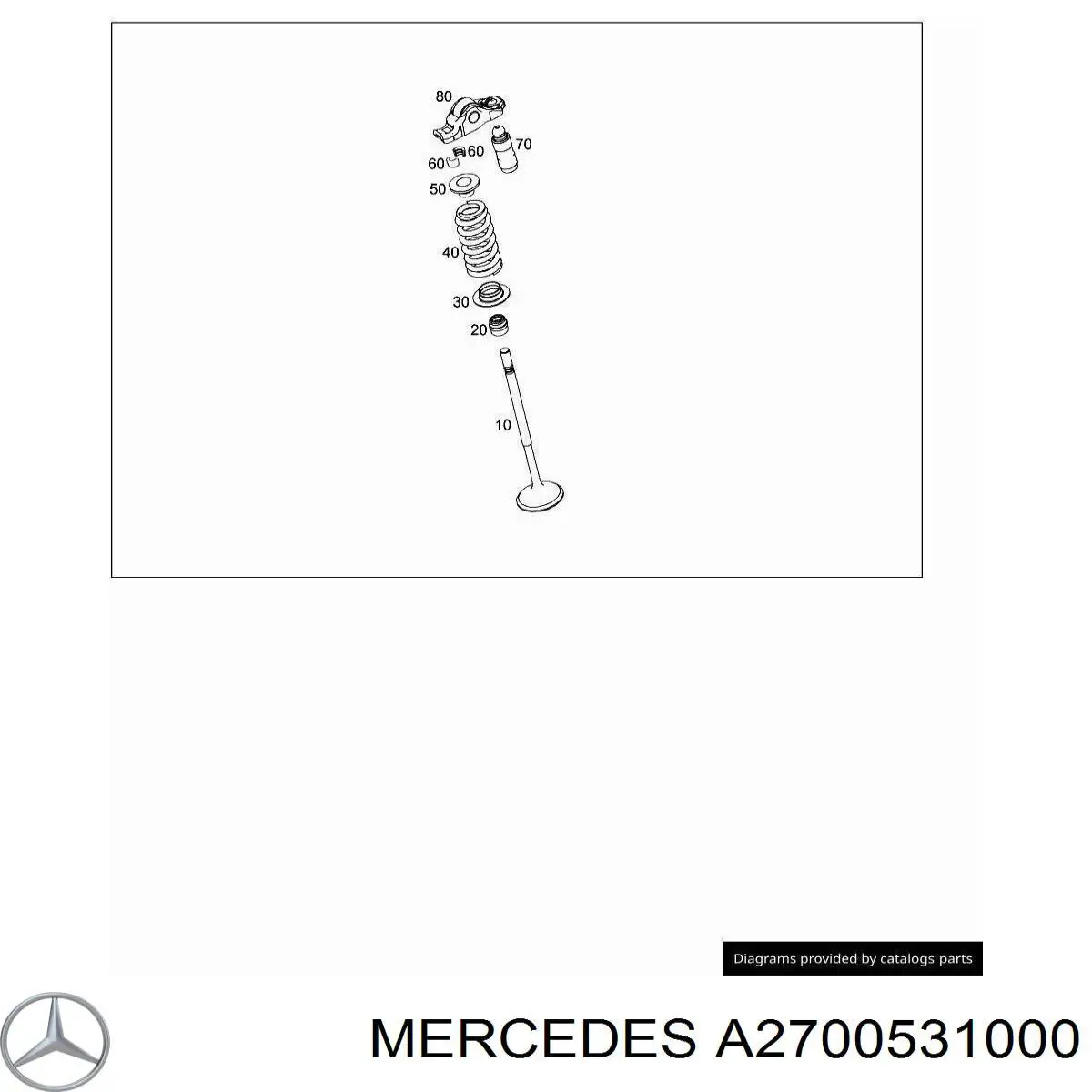  Mercedes A2700531000 precio, desde 14,37 EUR