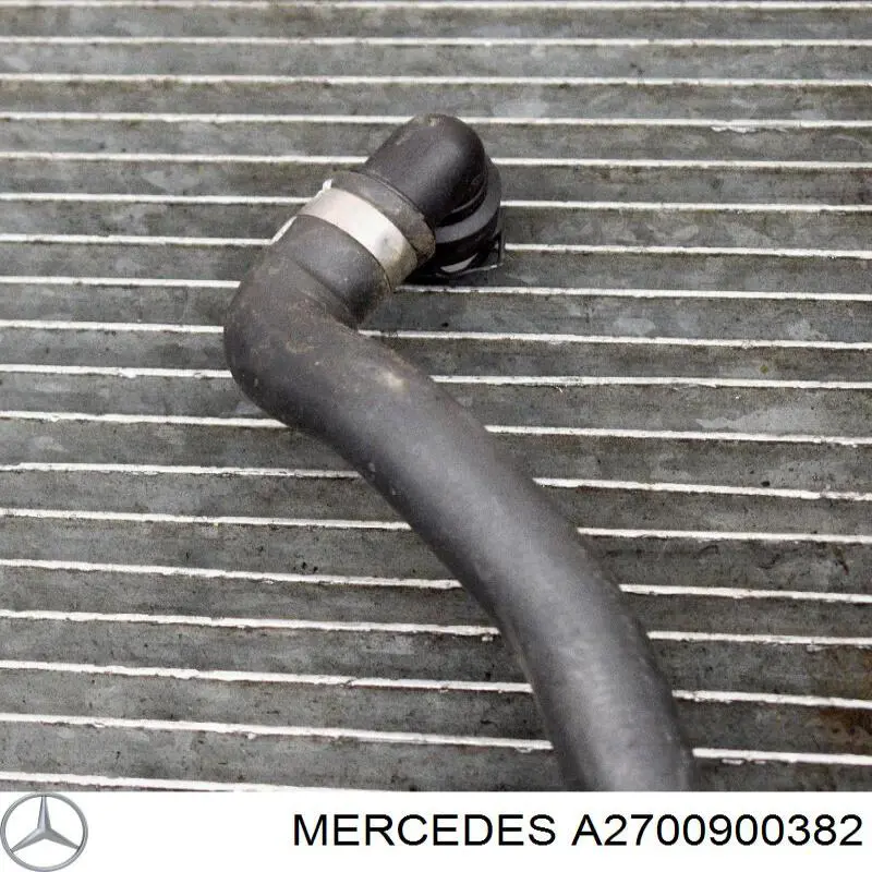 2700900382 Mercedes entrada del filtro de aire