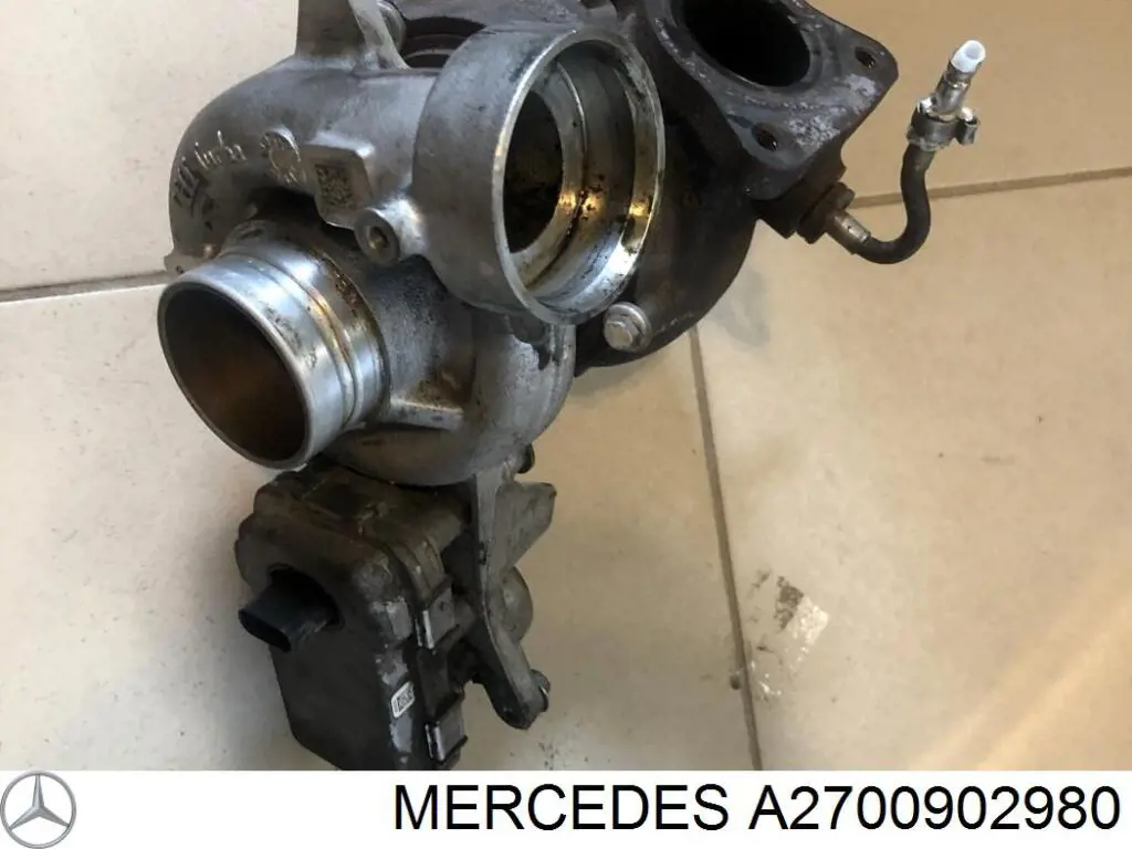 A2700902980 Mercedes turbocompresor