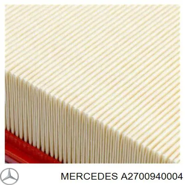 El filtro de aire Mercedes A2700940004 precio, desde 12,98 EUR