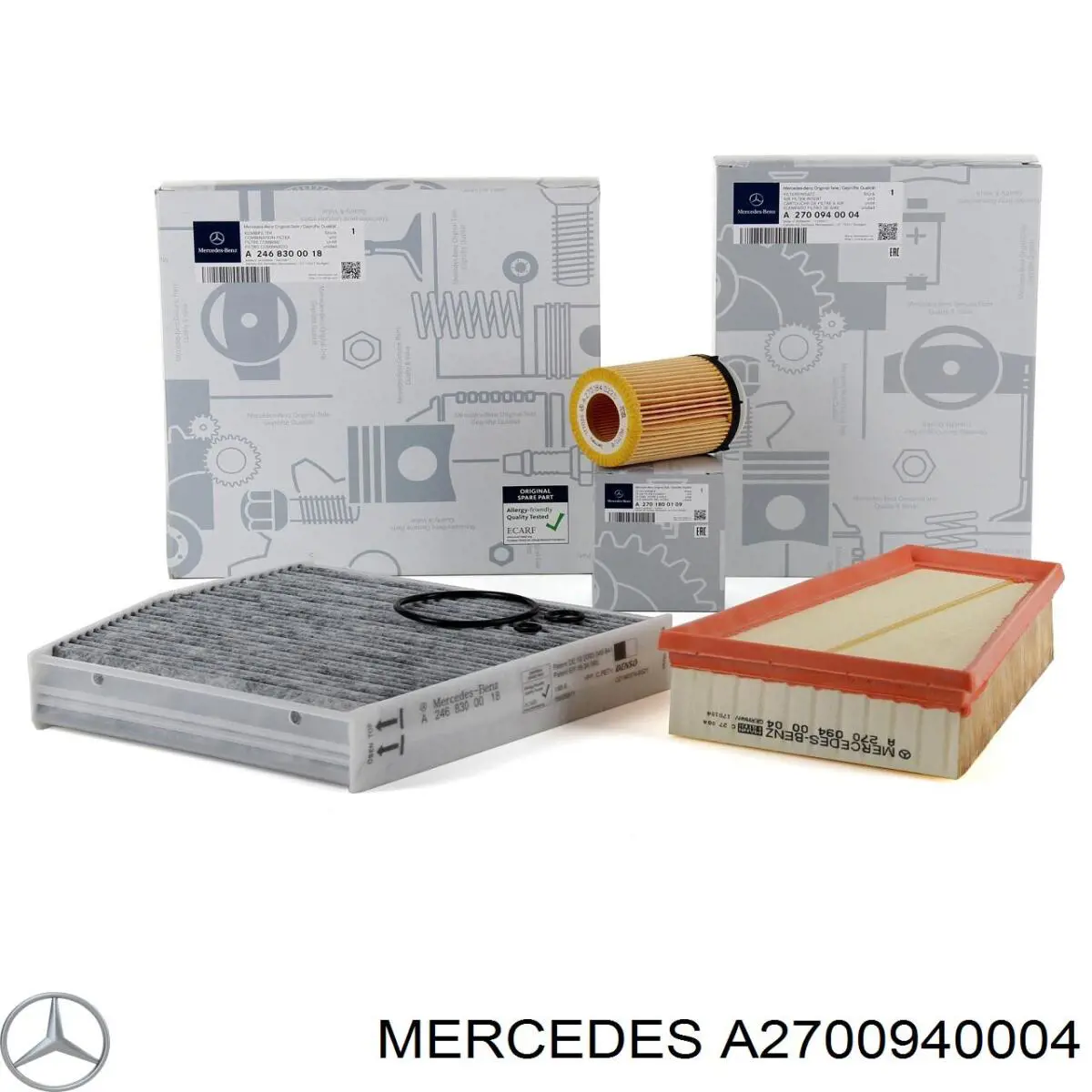 Filtro de aire A2700940004 Mercedes