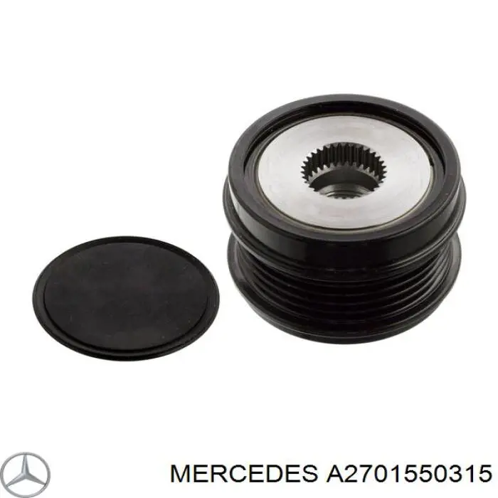 A2701550315 Mercedes poleas juego de piezas