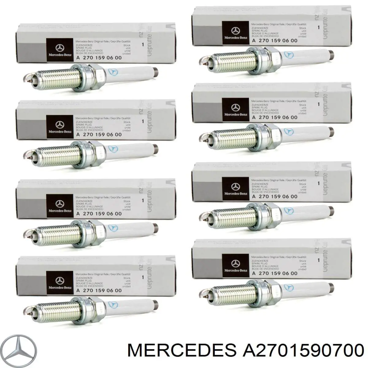 Bujias de encendido Mercedes A2701590700