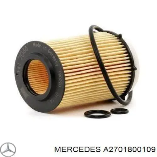 Filtro de aceite A2701800109 Mercedes