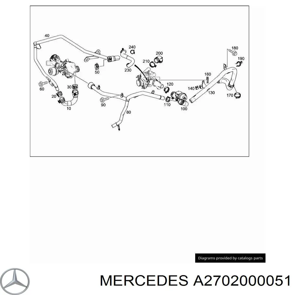 A2702000051 Mercedes