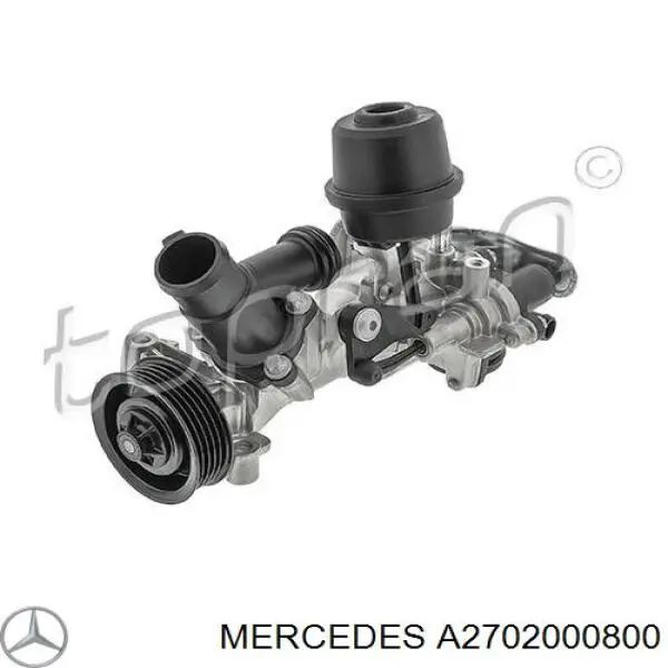 A2702000800 Mercedes bomba de agua