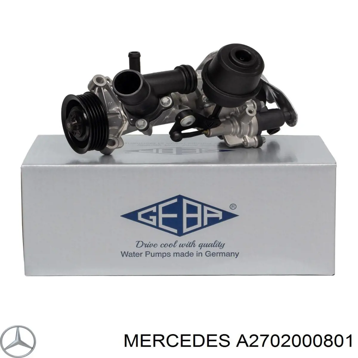 A2702000801 Mercedes bomba de agua