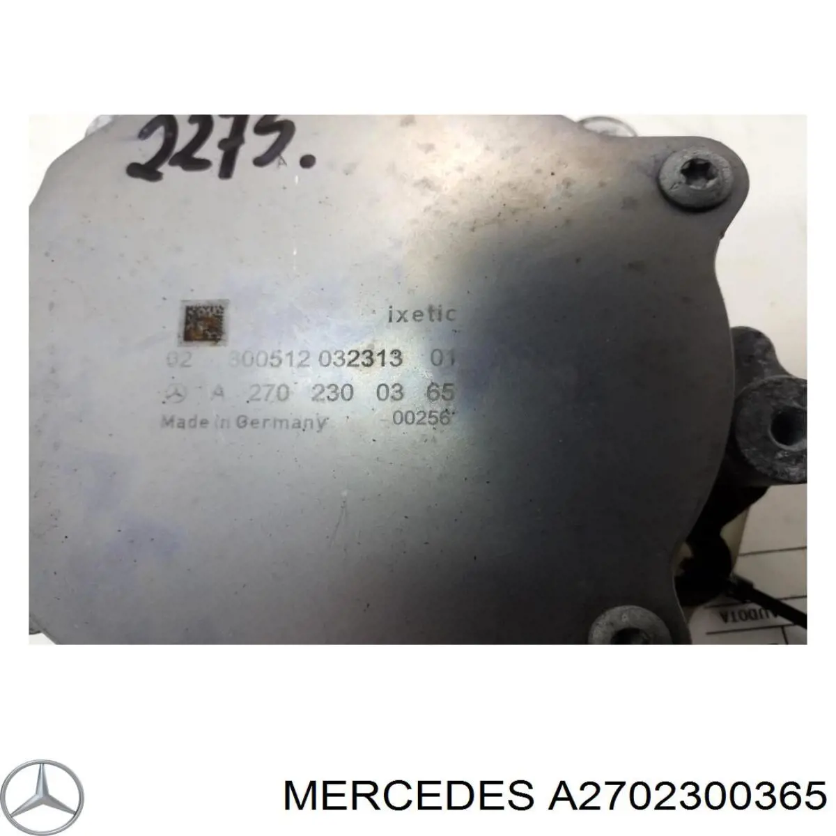 Comprar A2702300365 Mercedes Bomba de vacío