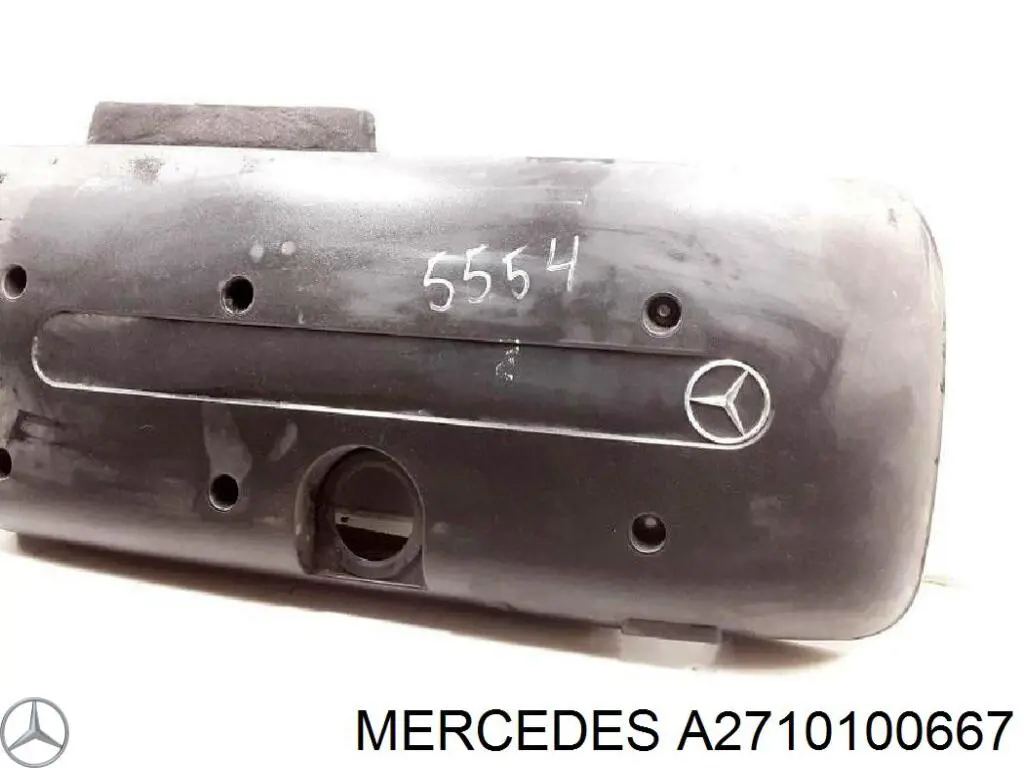 Tapa del motor decorativa para Mercedes E (S211)